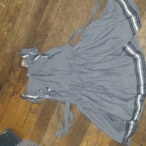 Iris + Ivy blue dress - Picture 5 of 6